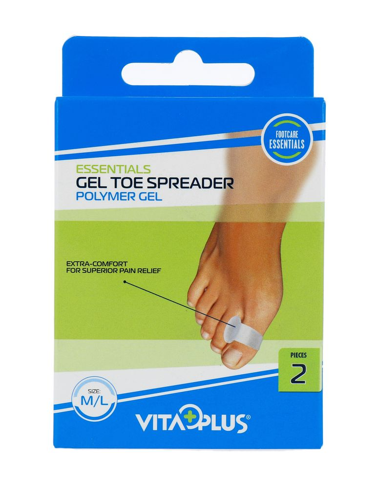 Vitaplus Essentials Gel Toe Spreader maat M/L