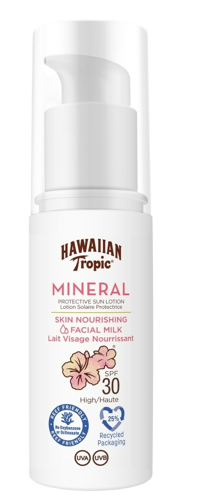 Hawaiian Tropic Mineral Protective Sun Lotion Face SPF30