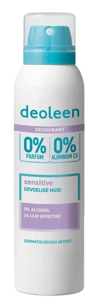 Deoleen Deodorant Spray Sensitive Aluminiumvrij
