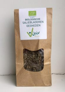 Vitiv Biologische Saliebladeren Gesneden
