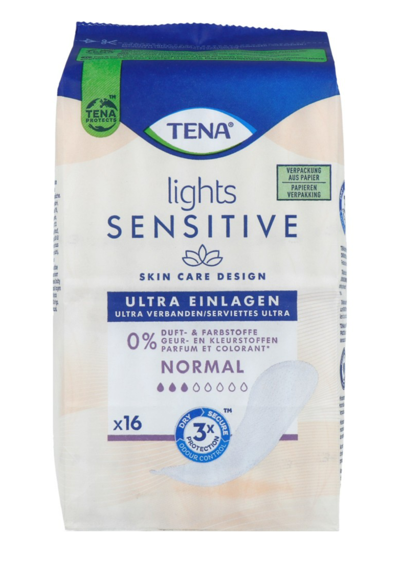 Tena Lights Pads Sensitive Normal
