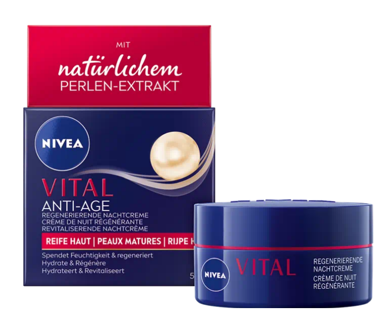 Nivea Vital Anti-Age Voedende Nachtcrème