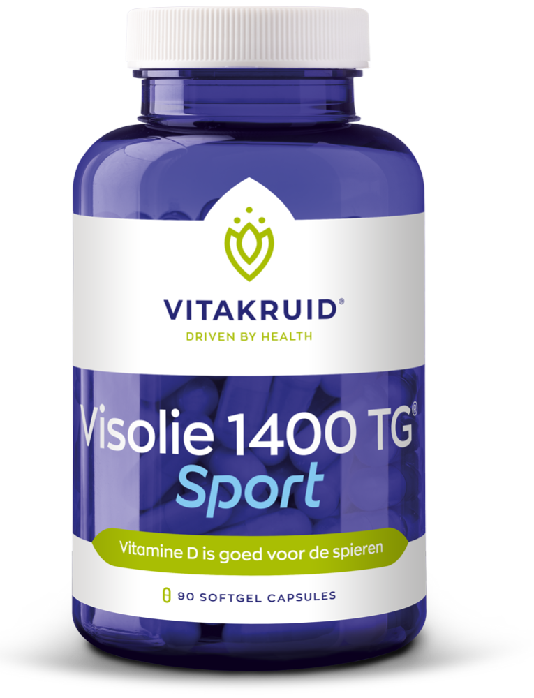 Vitakruid Visolie 1400 Sport Triglyceriden EPA 40% DHA 20%