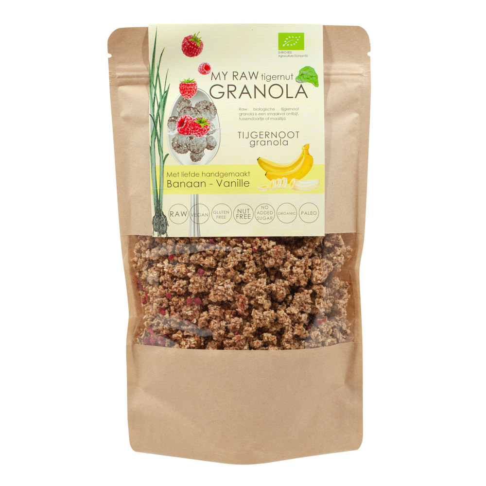 Vitiv My Raw Tigernut Granola Banaan Vanille