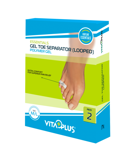 Vitaplus Essentials Gel Toe Separator (Looped) maat M/L