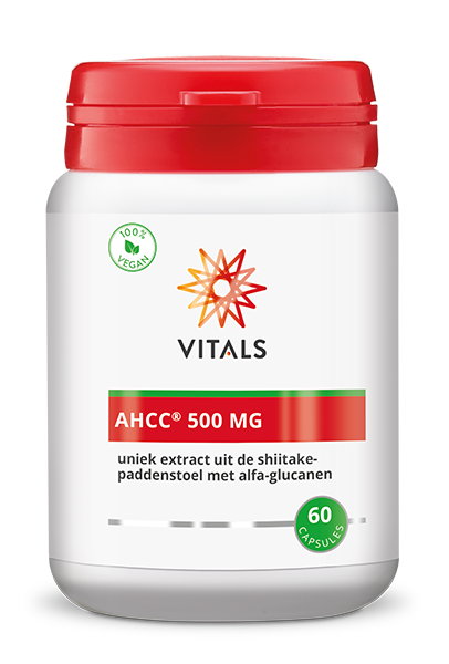 Vitals AHCC 500 mg Capsules