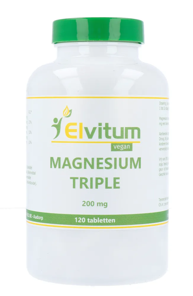 Elvitum Magnesium Triple 200mg Tabletten