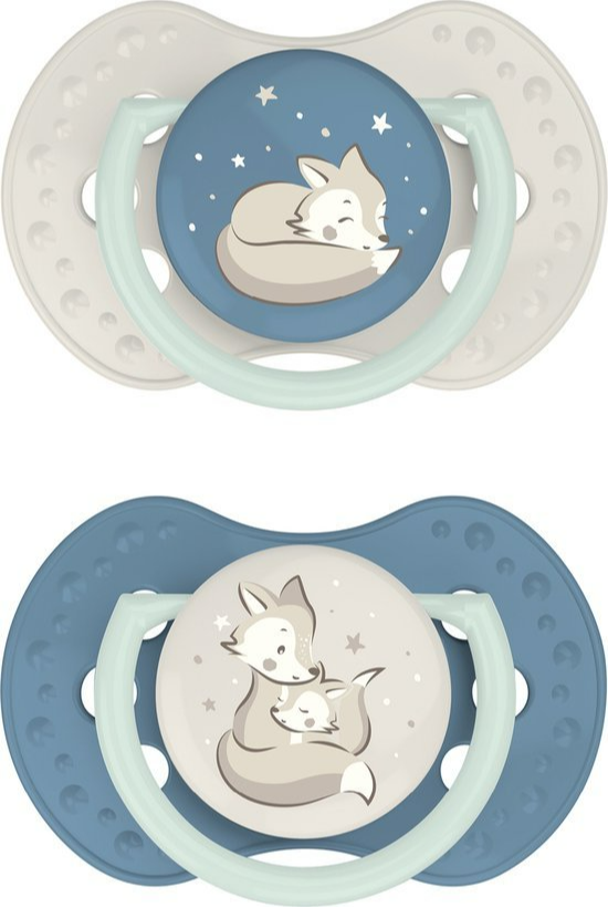 Difrax LOVI Dynamic Pacifier 6-18 Months - Boy