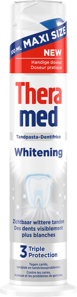 Theramed Whitening 3 Triple Protection Tandpasta