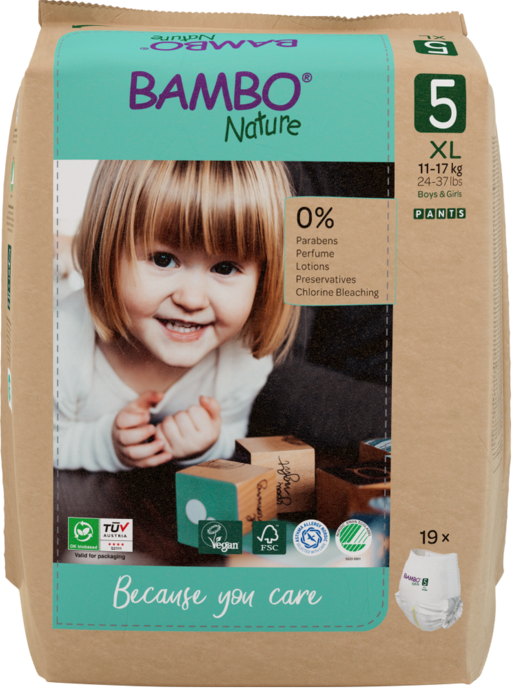 Bambo Nature Luierbroekjes Maat 5 XL