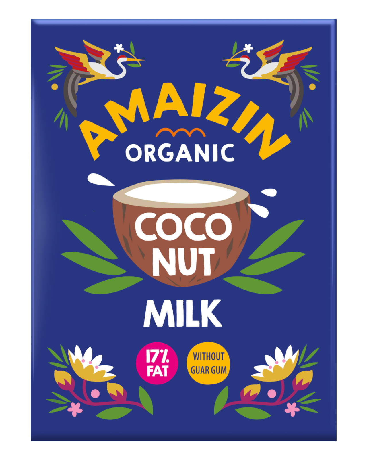 Amaizin Organic Coconut Milk Without Guar Gum