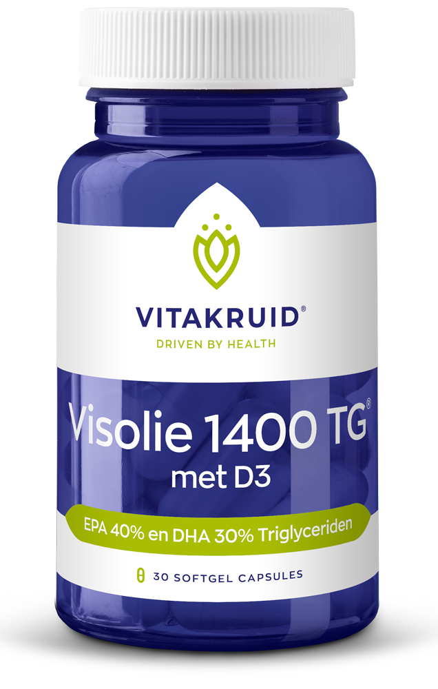 Vitakruid Visolie 1400 TG® Triglyceriden met D3 30