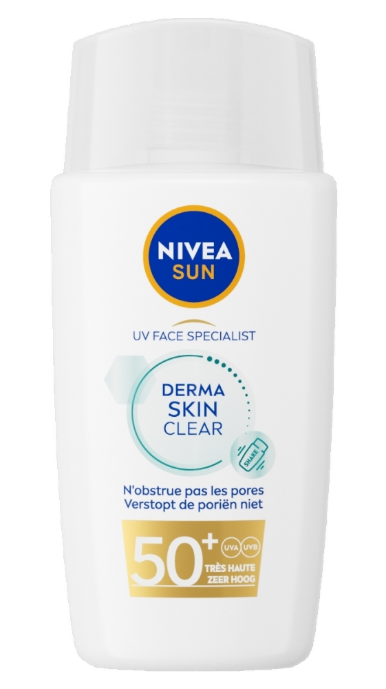 Nivea Sun Derma Skin Clear Fluid SPF50+