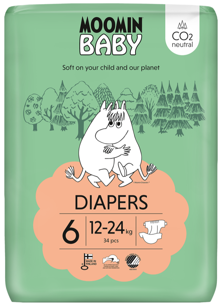 Moomin Baby Luier Maat 6 Junior