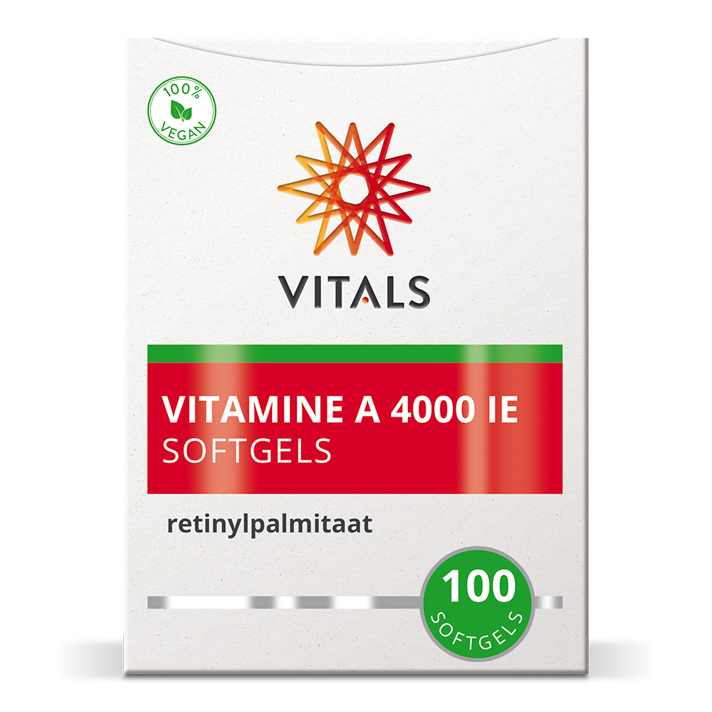 Vitals Vitamine A 4000ie Softgels