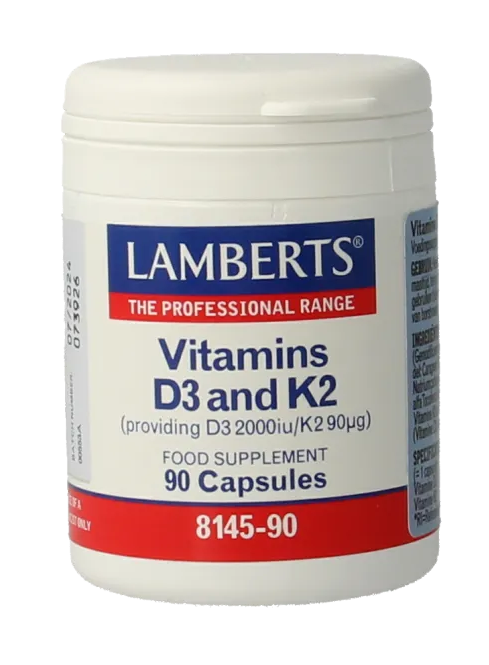 Lamberts Vitamine D3 En K2 Capsules