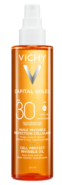 Vichy Capital Soleil Cell Protect Invisible Oil SPF30