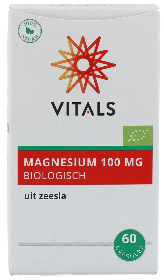 Vitals Magnesium 100 MG Capsules