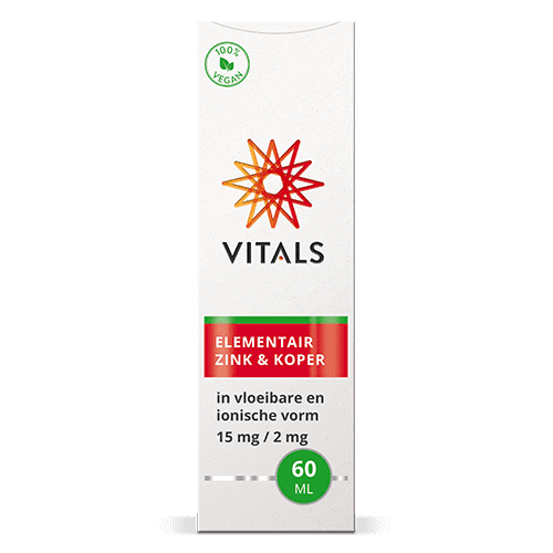 Vitals Elementair Zink Koper Druppels
