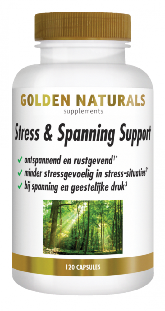 Golden Naturals Stress & Spanning Capsules