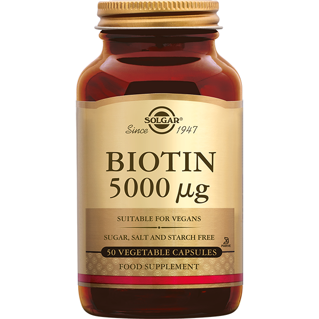 Solgar Biotine 5000 mcg Capsules