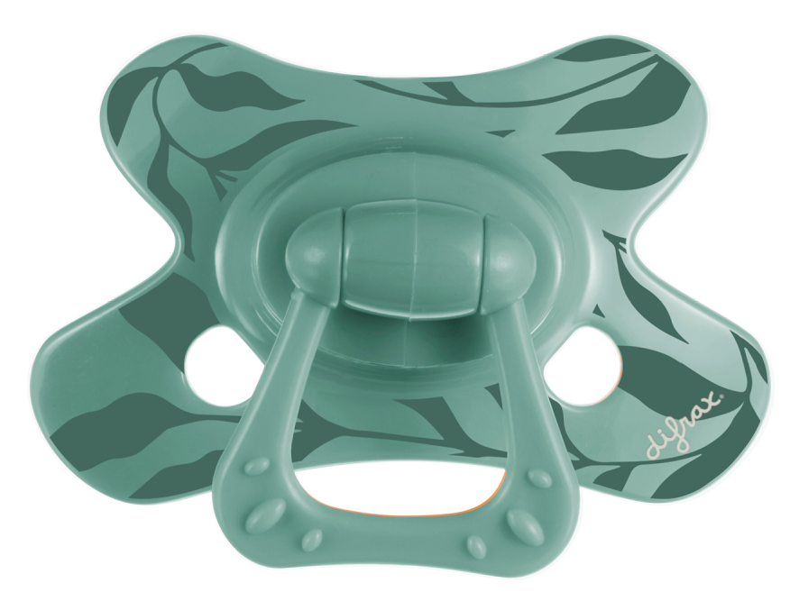 Difrax Fopspeen Natural 12+ Maanden Sage Leafs