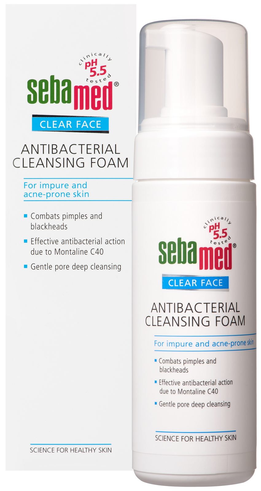 Sebamed Clear Face Antibacterial Cleansing Foam