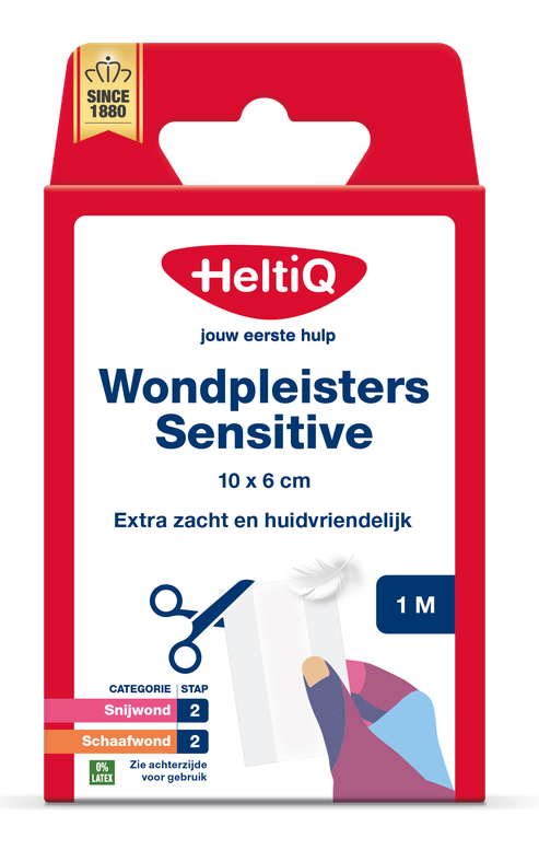 HeltiQ Wondpleisters Sensitive