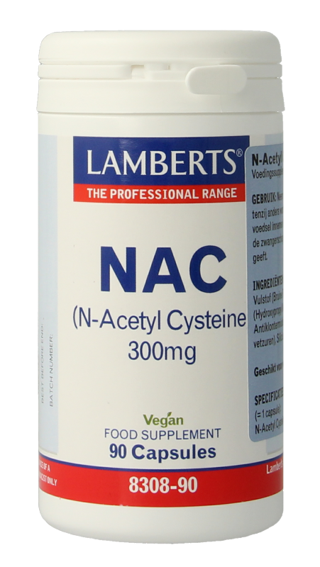 Lamberts N-Acetyl Cysteïne (NAC) Capsules