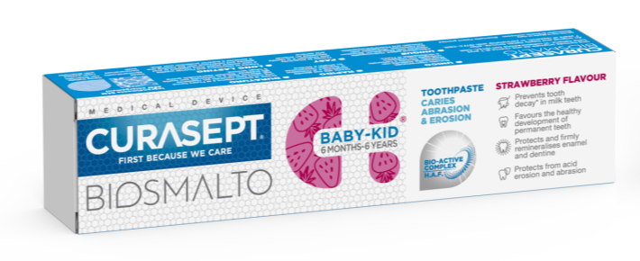 Curasept Biosmalto Baby-Kid Toothpaste