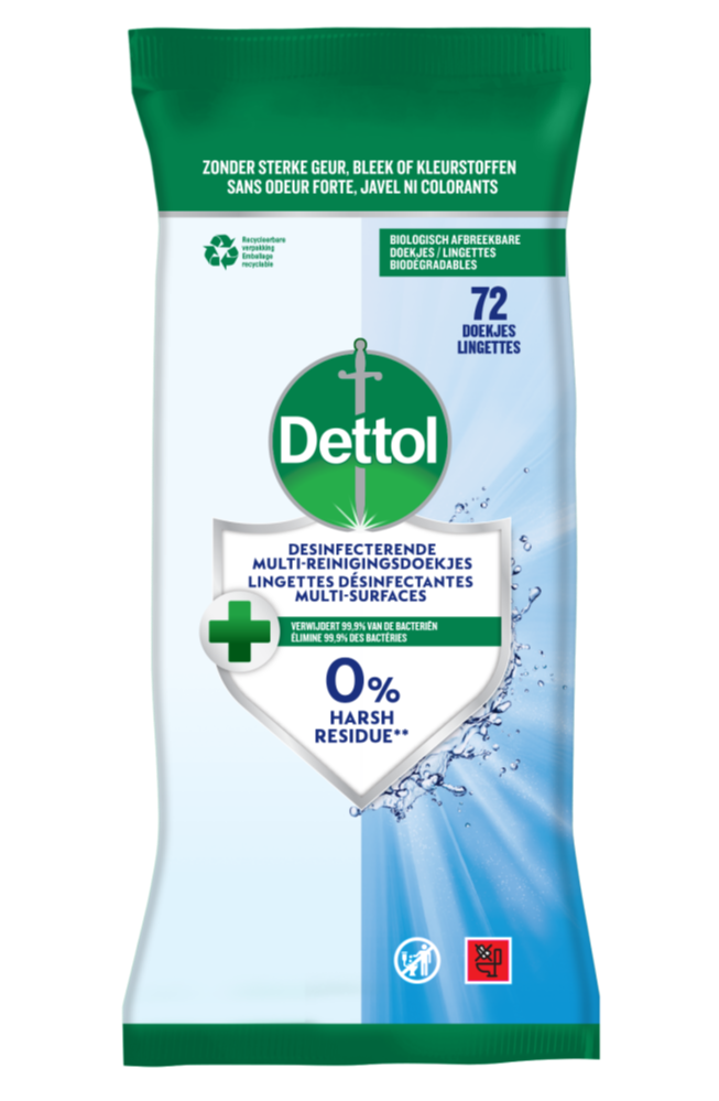 Dettol Desinfecterende Multi-Reinigingsdoekjes