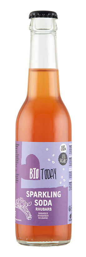 BioToday Sparkling Soda Rabarber