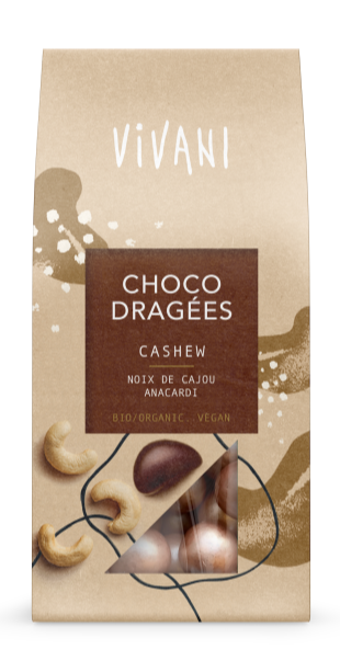 Vivani Choco Dragées Cashew