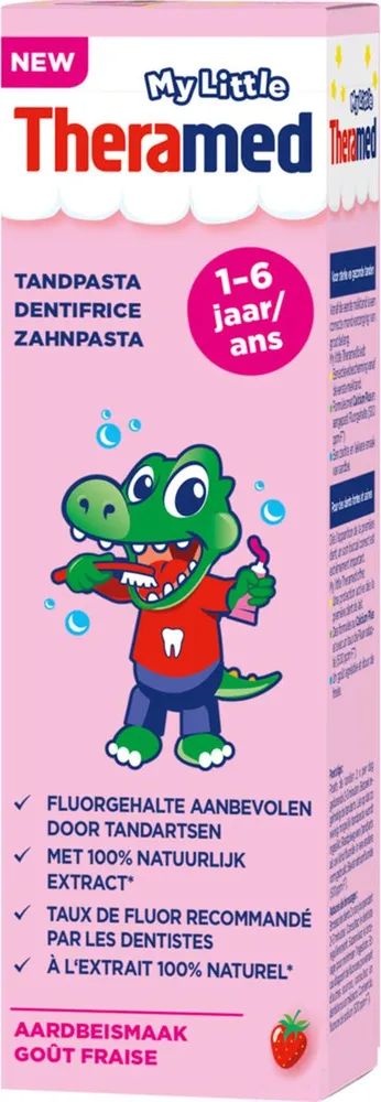 Theramed Junior Tandpasta 1-6 Jaar Aardbei