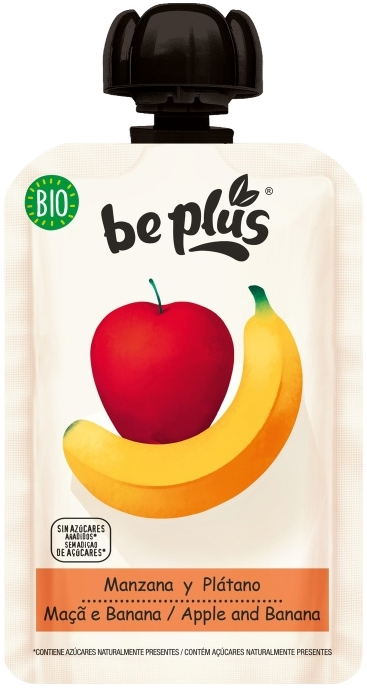 Be Plus Knijpfruit Apple & Banana