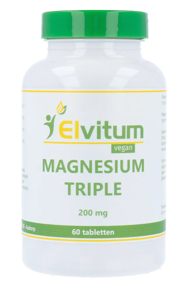 Elvitum Magnesium Triple 200mg Tabletten