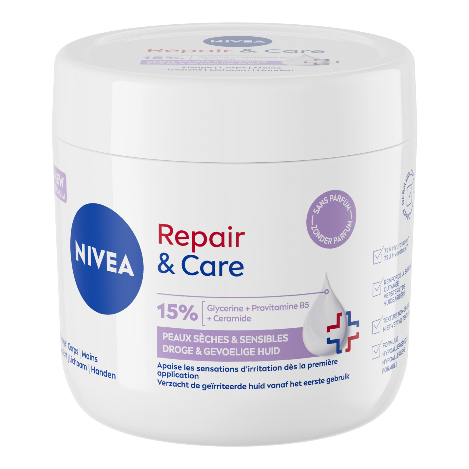 Nivea Repair & Care Bodycream