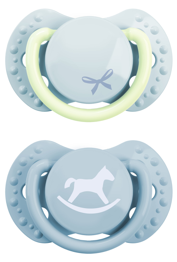 Difrax LOVI Pacifier Dynamic Newborn Baby Shower Boy - Fopspeen