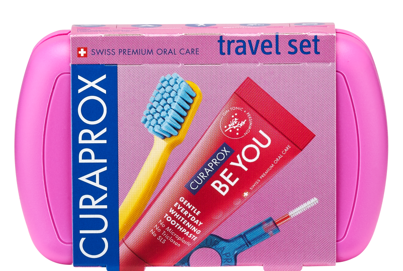 Curaprox Travel Set Roze
