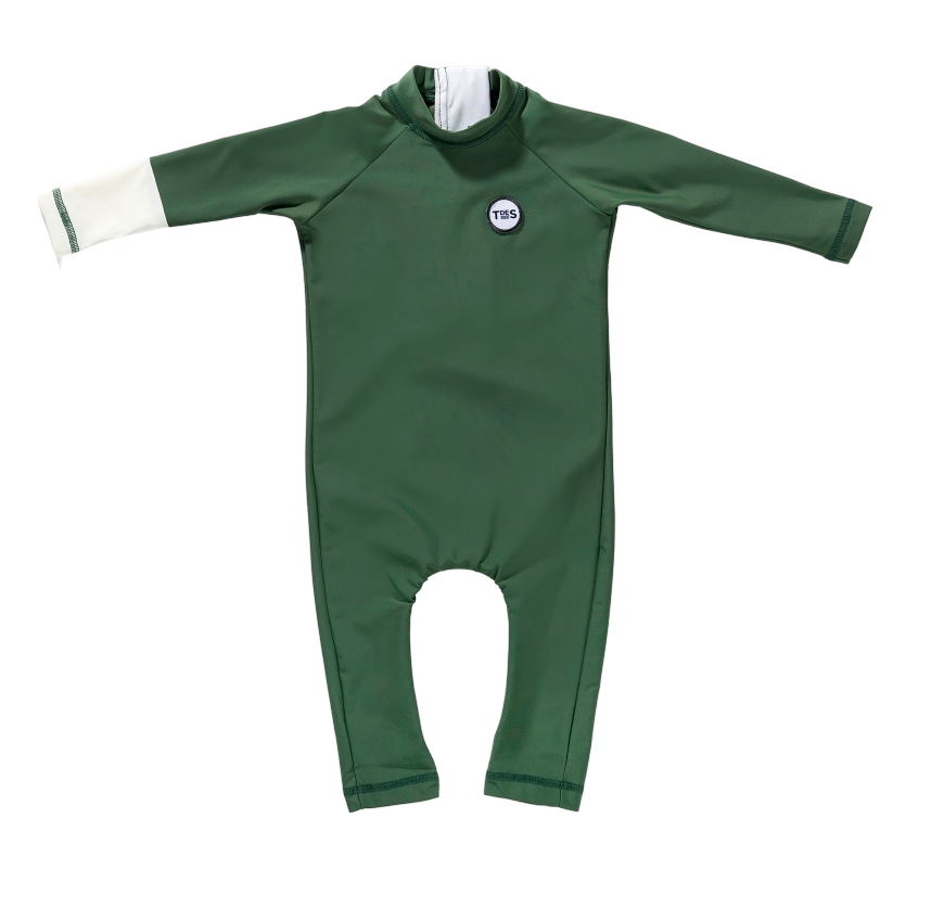 Tenue Soleil UV Onesie Groen 0-6 mnd