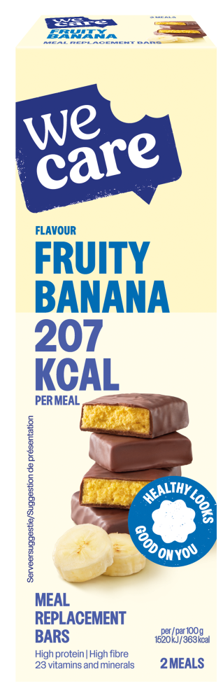 Wecare Fruity Banana Meal Replacement Bars