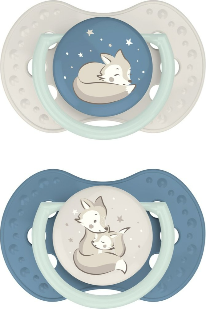 Difrax LOVI Dynamic Pacifier 0-3 Months - Boy