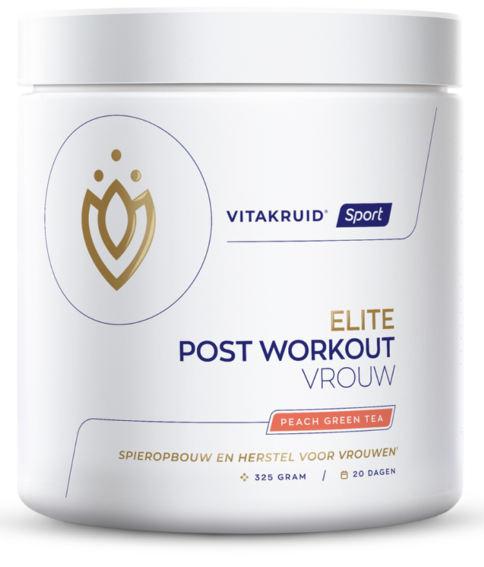 Vitakruid Elite Post Workout Vrouw BCAA 4:1:1 & Elektrolyten