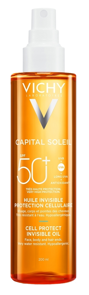 Vichy Capital Cell Protect Invisible Oil SPF50+
