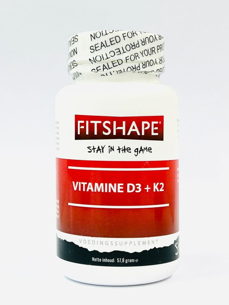 Fitshape Vitamine D3 & K2 Tabletten