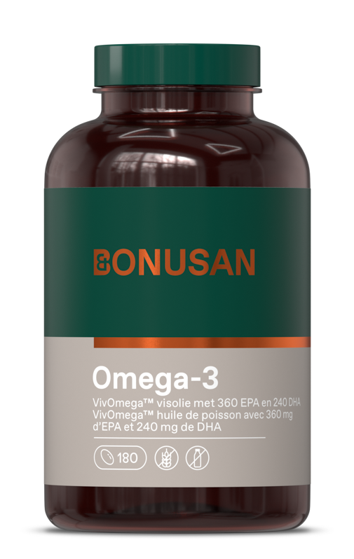 Bonusan Omega-3 360mg EPA 240mg DHA Softgels