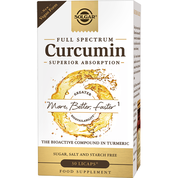 Solgar Full Spectrum Curcumin (Kurkuma) Vegicapsules