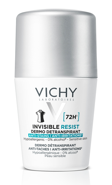 Vichy Invisible Resist 72H Dermo Detranspirant 0% Alcohol