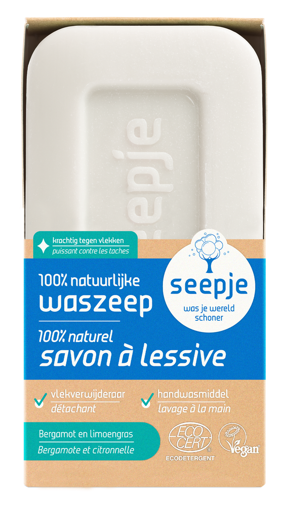 Seepje Waszeep Vlekverwijderaar Bergamot Limoengras