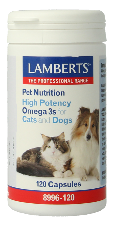 Lamberts Omega 3 voor Kat en Hond Capsules